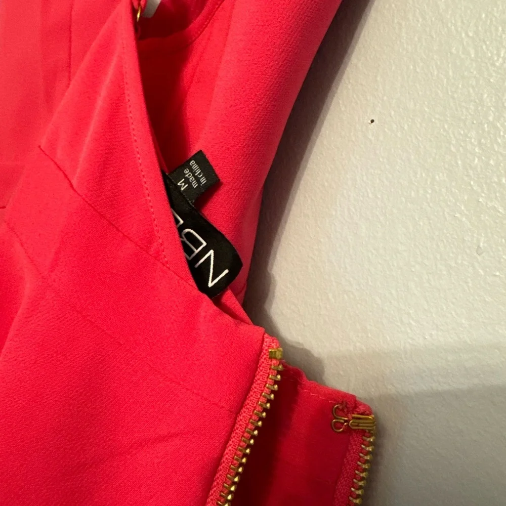 NBD Pink Mini Dress M EUC - Picture 4 of 5